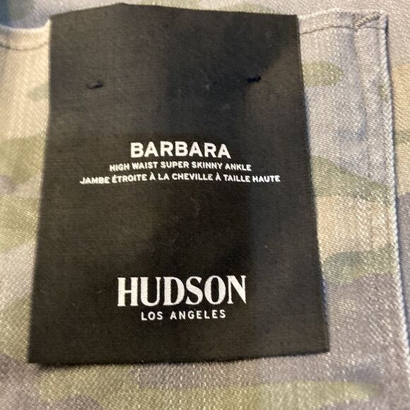 Hudson Jeans Super Skinny Barbara Camo Jeans size 24 - Picture 7 of 9